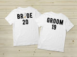Couples Shirts Bride Groom 2019 Wedding Gift
